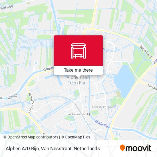 Alphen A/D Rijn, Van Nesstraat map