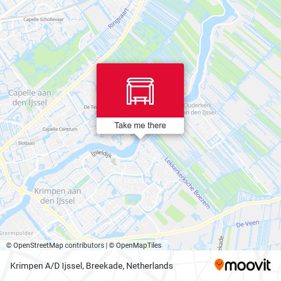 Krimpen A/D Ijssel, Breekade map