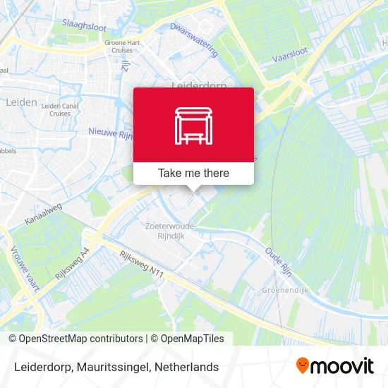 Leiderdorp, Mauritssingel map