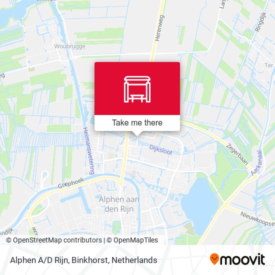 Alphen A/D Rijn, Binkhorst Karte