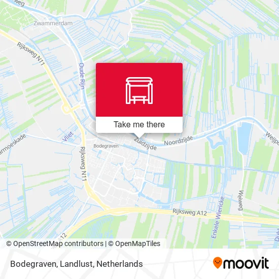 Bodegraven, Landlust map