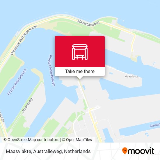 Maasvlakte, Australiëweg map