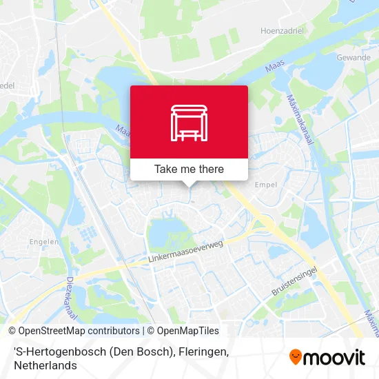 'S-Hertogenbosch (Den Bosch), Fleringen map