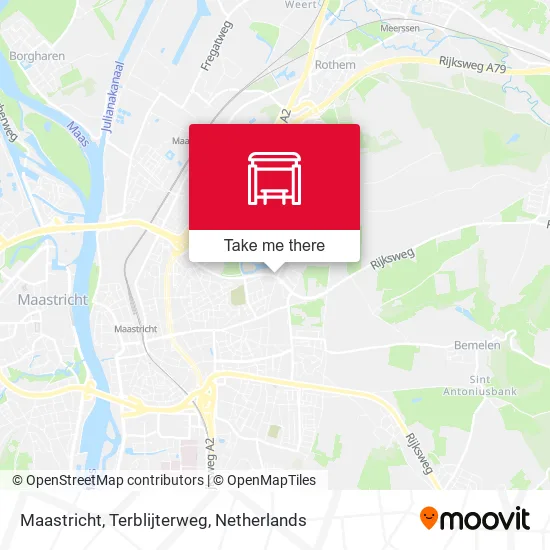 Maastricht, Terblijterweg map