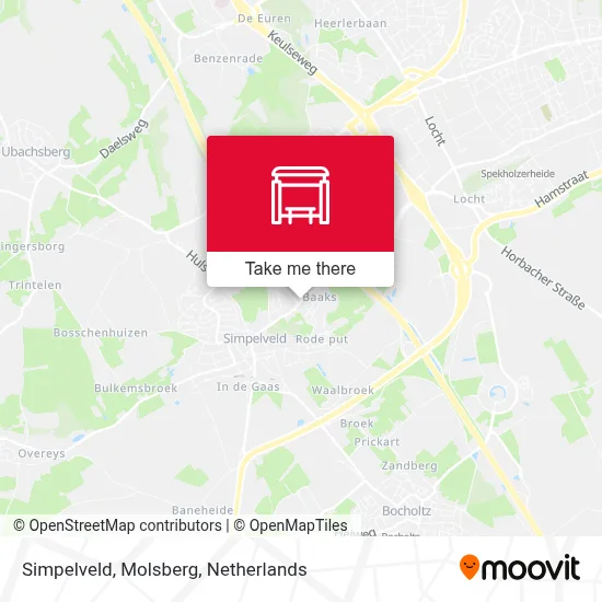 Simpelveld, Molsberg map