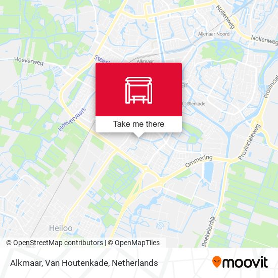 Alkmaar, Van Houtenkade map