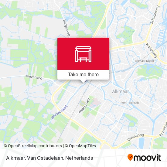 Alkmaar, Van Ostadelaan map