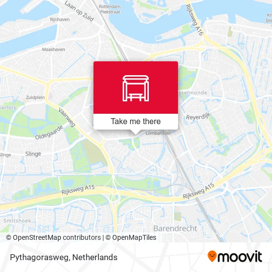 Pythagorasweg Karte