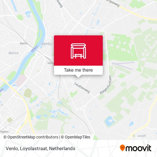 Venlo, Loyolastraat map