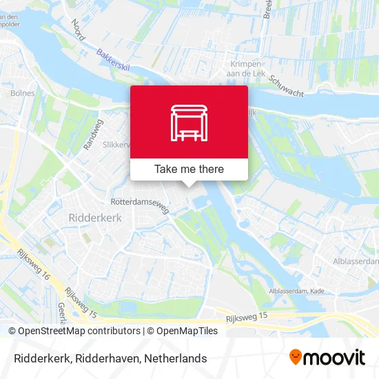 Ridderkerk, Ridderhaven map