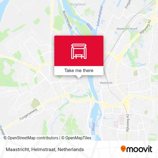 Maastricht, Helmstraat Karte