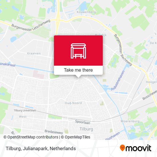 Tilburg, Julianapark map