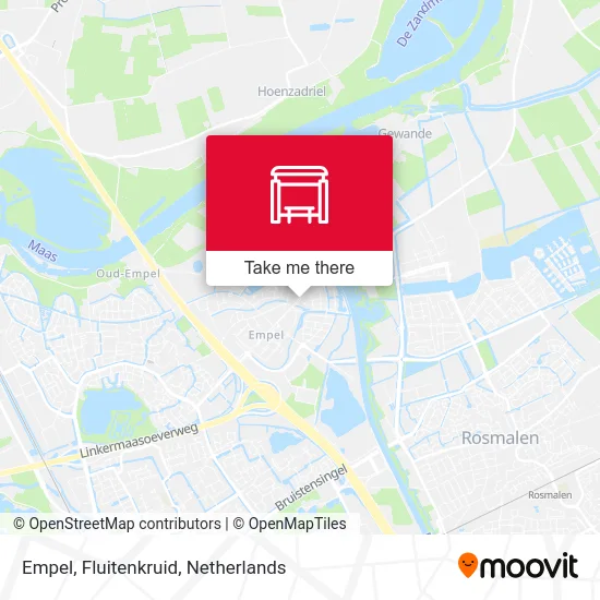 Empel, Fluitenkruid map