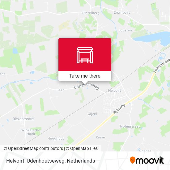 Helvoirt, Udenhoutseweg map
