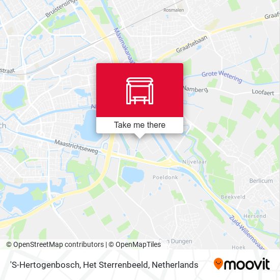 'S-Hertogenbosch, Het Sterrenbeeld map