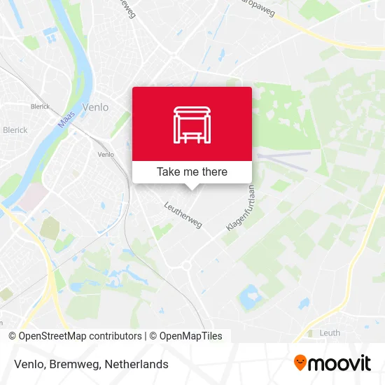 Venlo, Bremweg Karte
