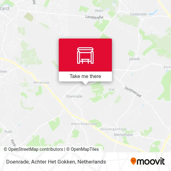 Doenrade, Achter Het Gokken map