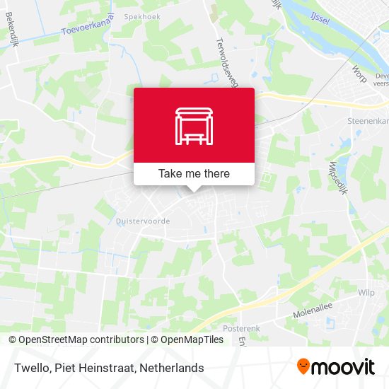 Twello, Piet Heinstraat map