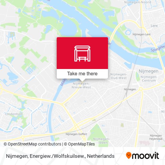 Nijmegen, Energiew. / Wolfskuilsew. map