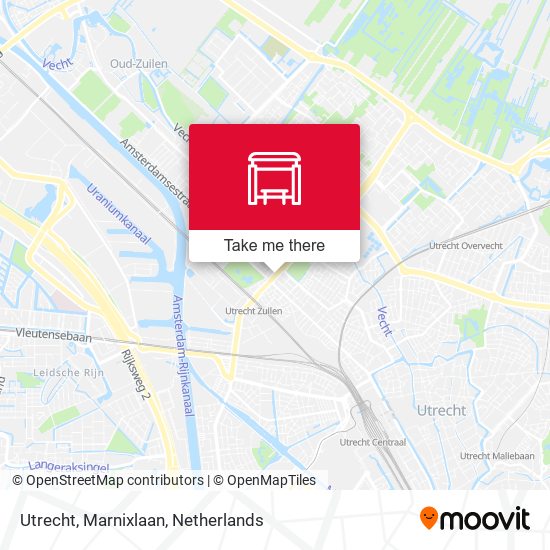 Utrecht, Marnixlaan map