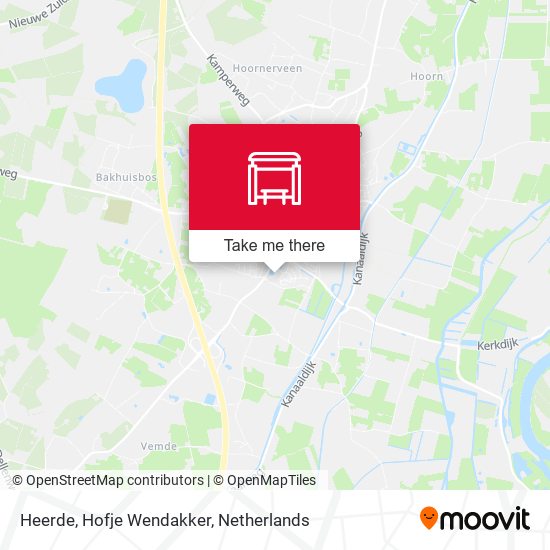Heerde, Hofje Wendakker map