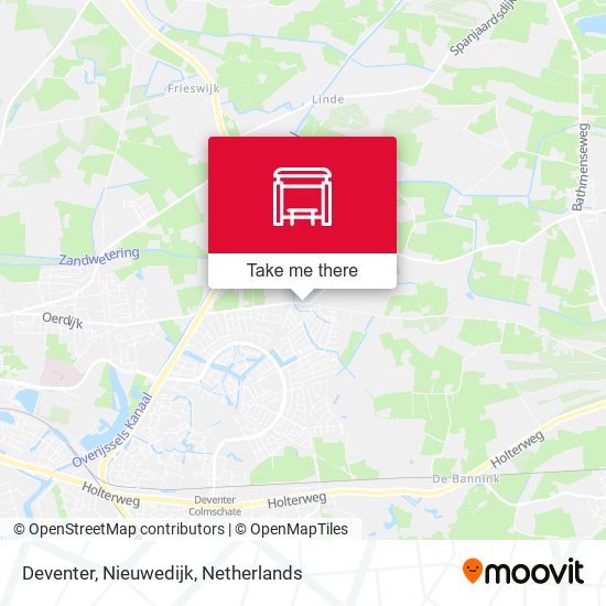 Deventer, Nieuwedijk map