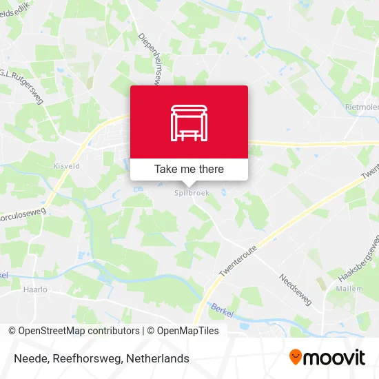 Neede, Reefhorsweg Karte