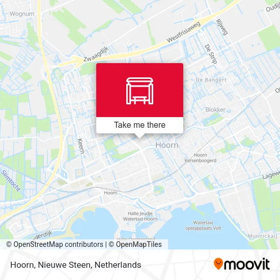 Hoorn, Nieuwe Steen map
