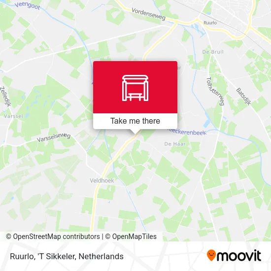 Ruurlo, 'T Sikkeler map