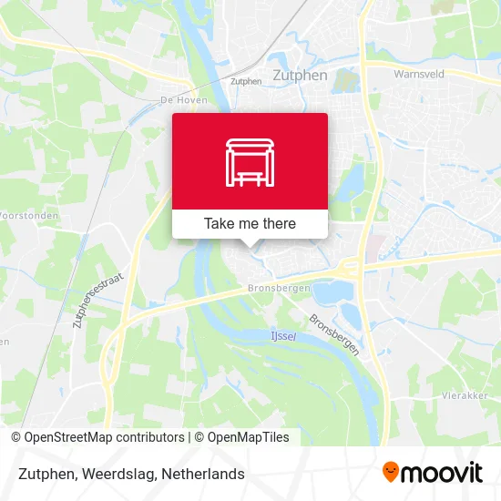 Zutphen, Weerdslag map