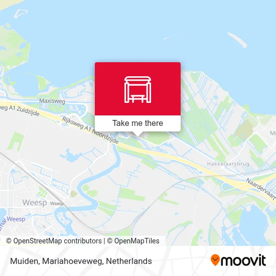 Muiden, Mariahoeveweg map