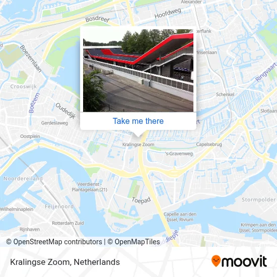 Kralingse Zoom map