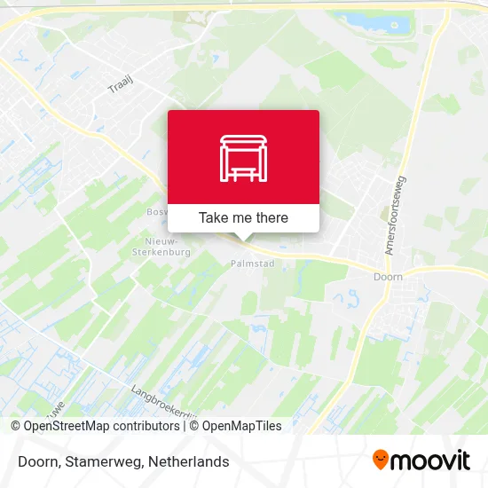 Doorn, Stamerweg Karte