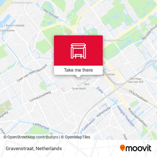 Gravenstraat map