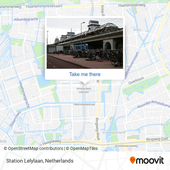 Station Lelylaan Karte