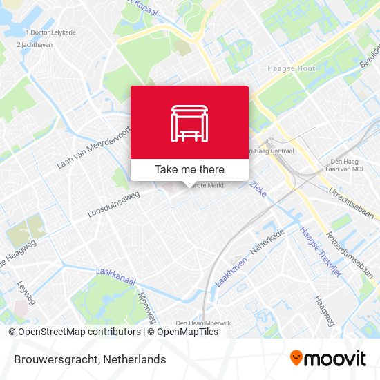 Brouwersgracht Karte