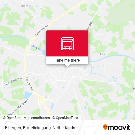 Eibergen, Bartelinksgang map