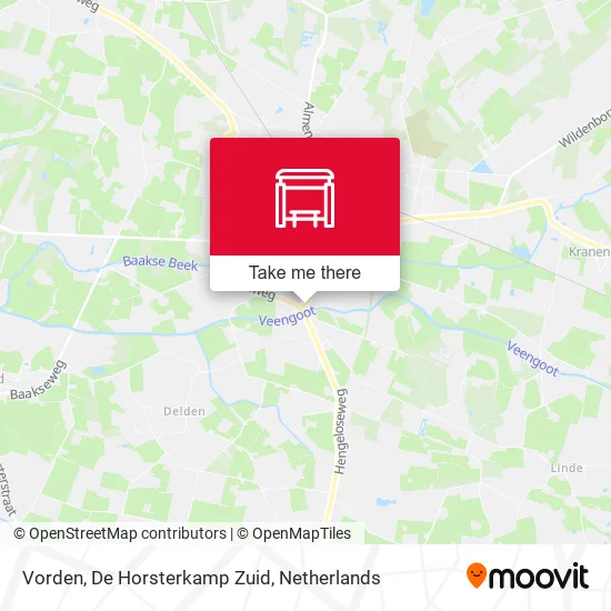 Vorden, De Horsterkamp Zuid map