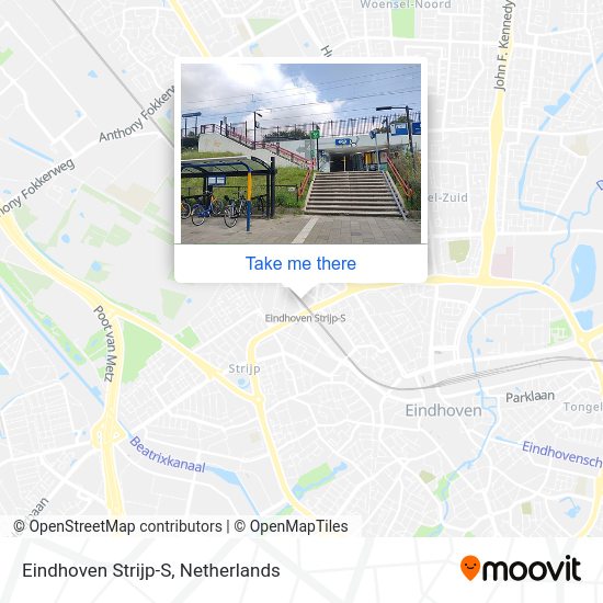 Eindhoven Strijp-S map