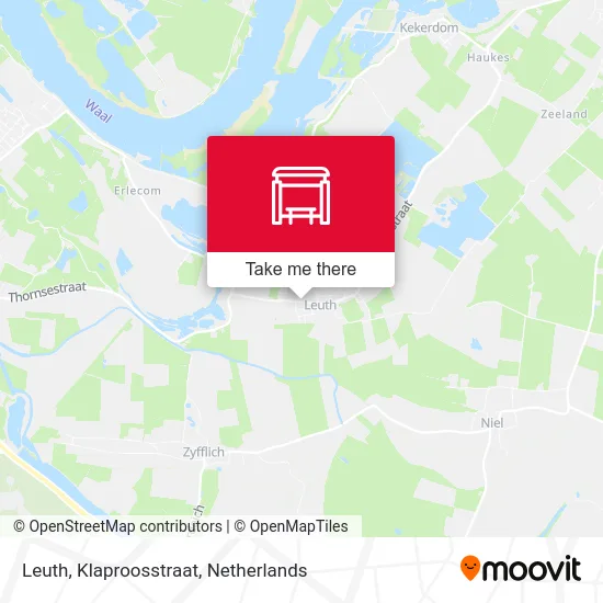 Leuth, Klaproosstraat map