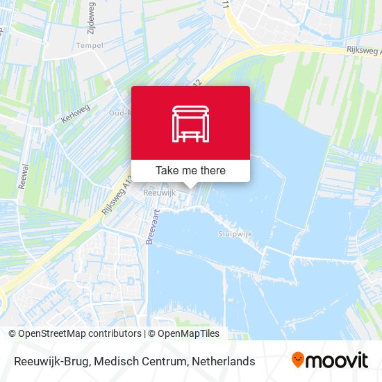 Reeuwijk-Brug, Medisch Centrum map