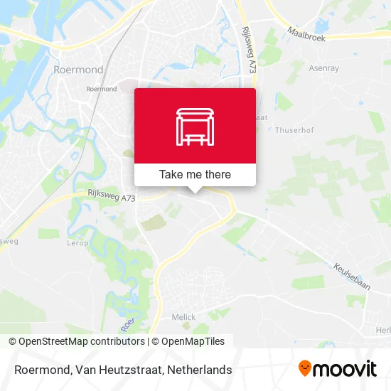 Roermond, Van Heutzstraat map