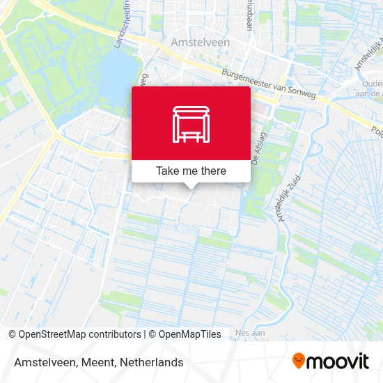 Amstelveen, Meent map