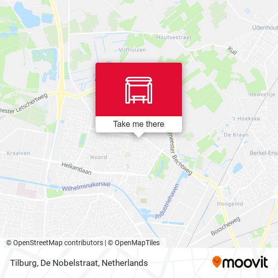 Tilburg, De Nobelstraat map