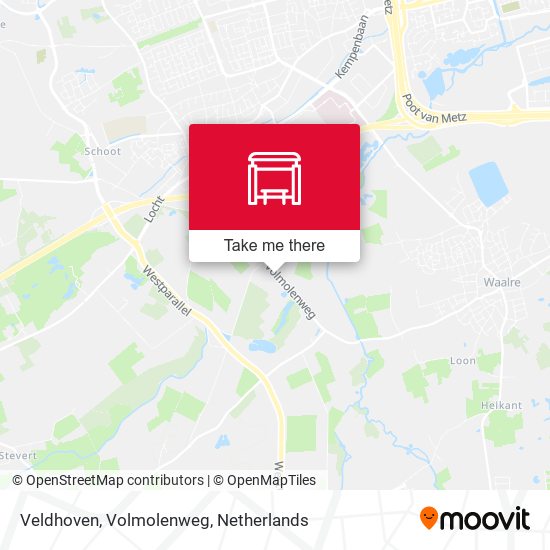 Veldhoven, Volmolenweg Karte