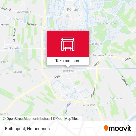 Buitenpost map