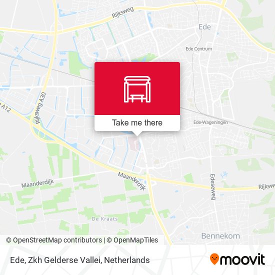 Ede, Zkh Gelderse Vallei map