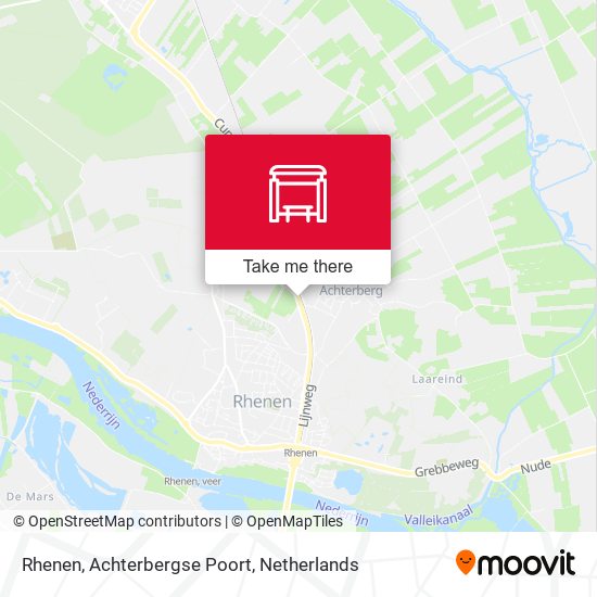 Rhenen, Achterbergse Poort map