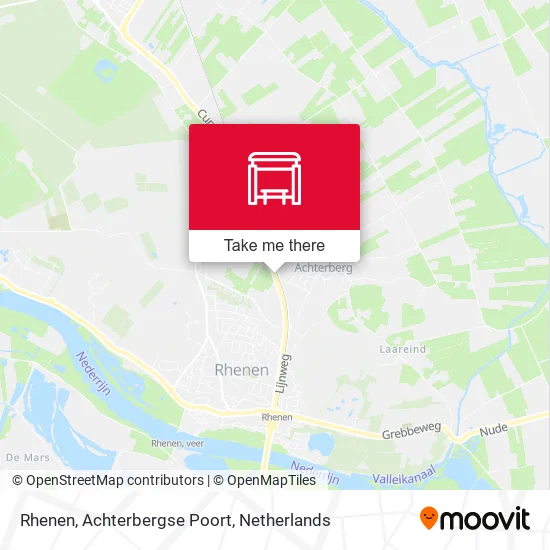 Rhenen, Achterbergse Poort map