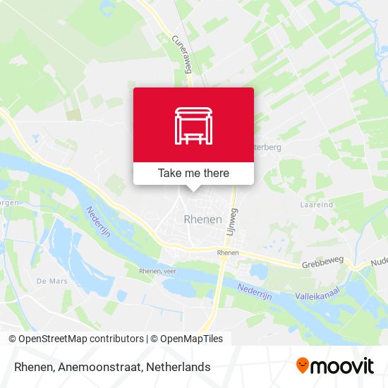 Rhenen, Anemoonstraat map